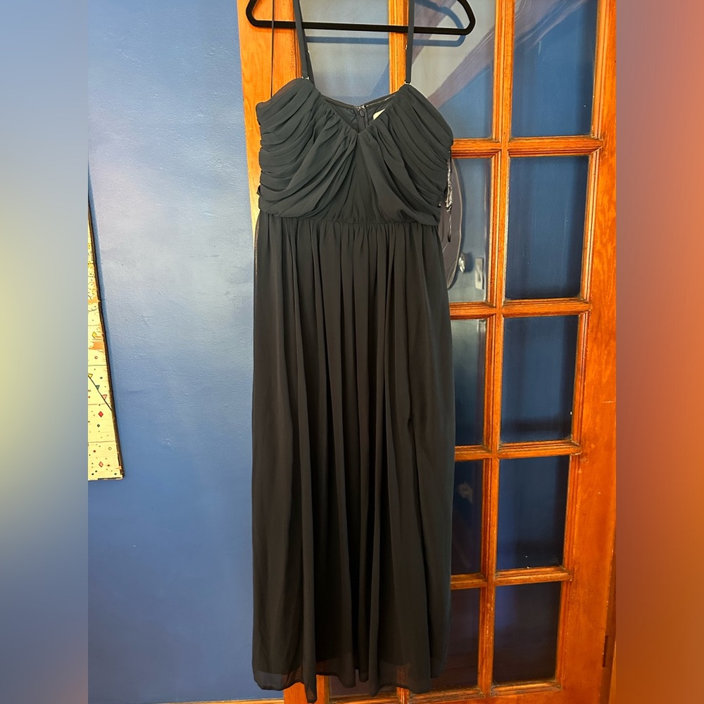 Formal Navy Dress - Strapless or with Strap